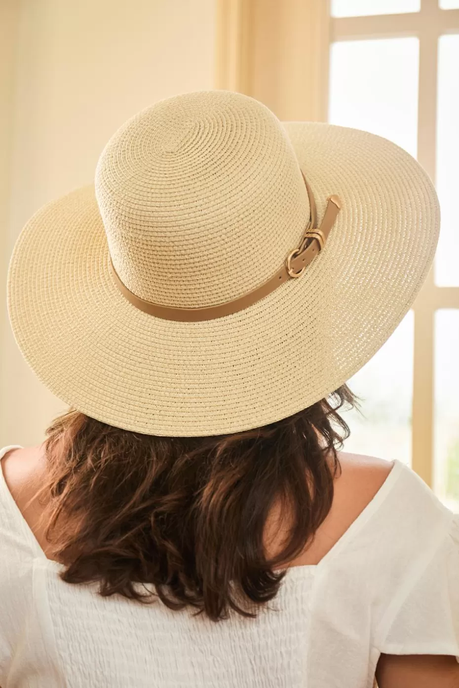 Store Cupshe Wide Brim Straw Hat Beige