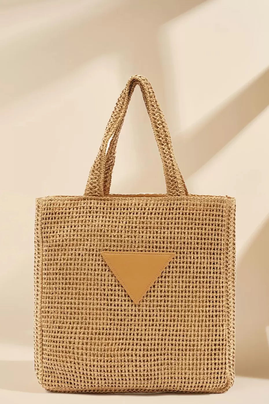 Hot Cupshe Woven Straw Tote Camel