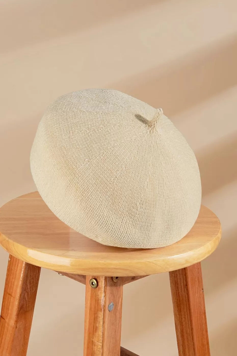 Cheap Cupshe Cream Beret Beige