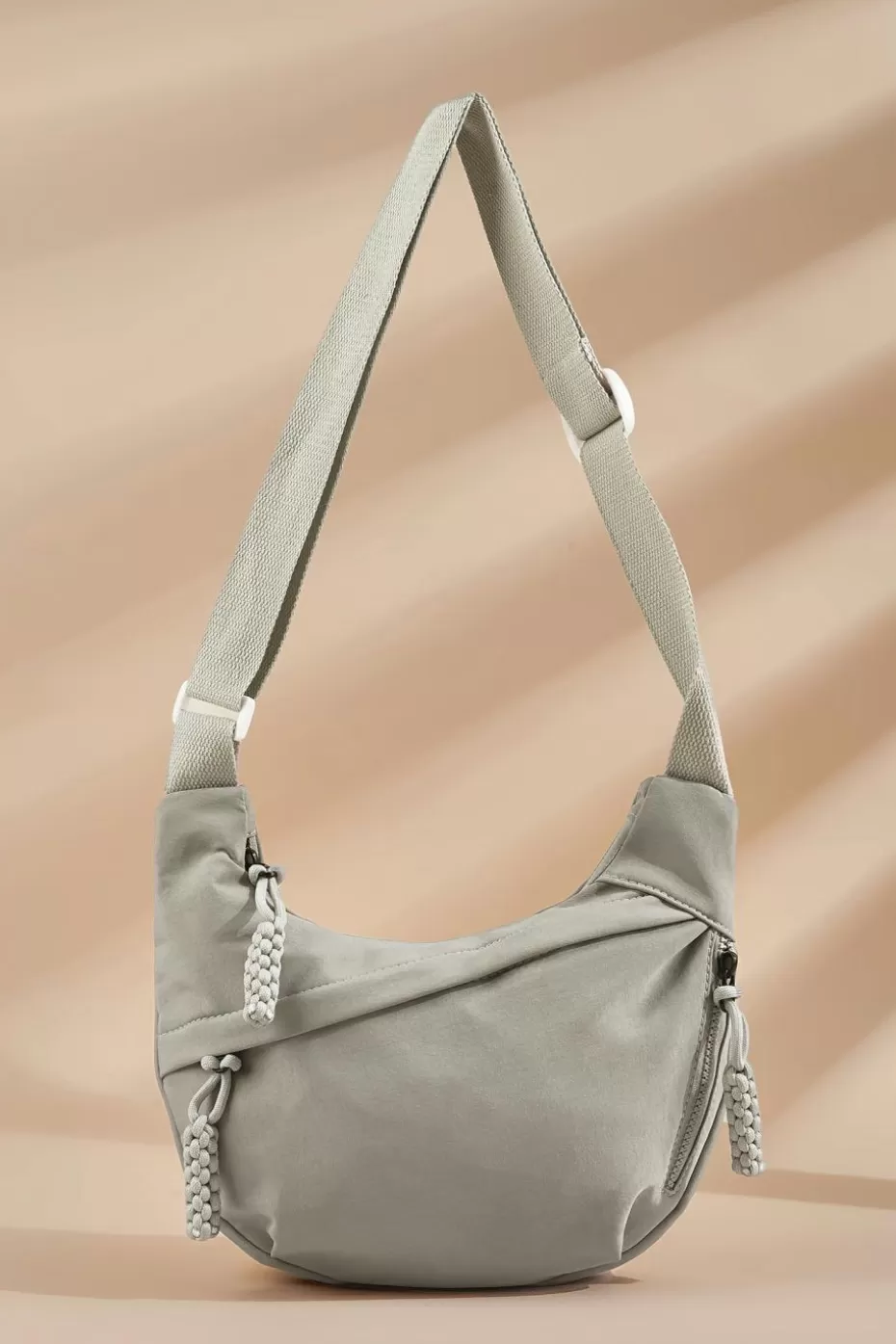 Outlet Cupshe Ecru Crossbody Bag Light Grey